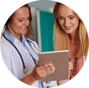 Medical team evaluating options